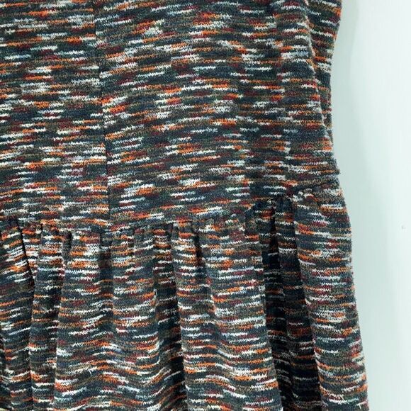 Anthropologie Maeve Multicolor Space Dye Knit Mini Jumper Skirt Small - Picture 5 of 9